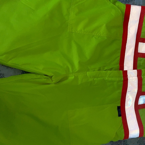 HiVis Insulated Bib Overalls Work King Safety Size 4XL Mens - Picture 6 of 13